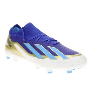 Adidas X Crazyfast League Messi FG Soccer Cleats In Blue And Gold